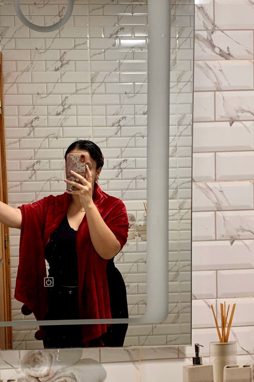 Echarpe Burgundy VELOUR DOUX