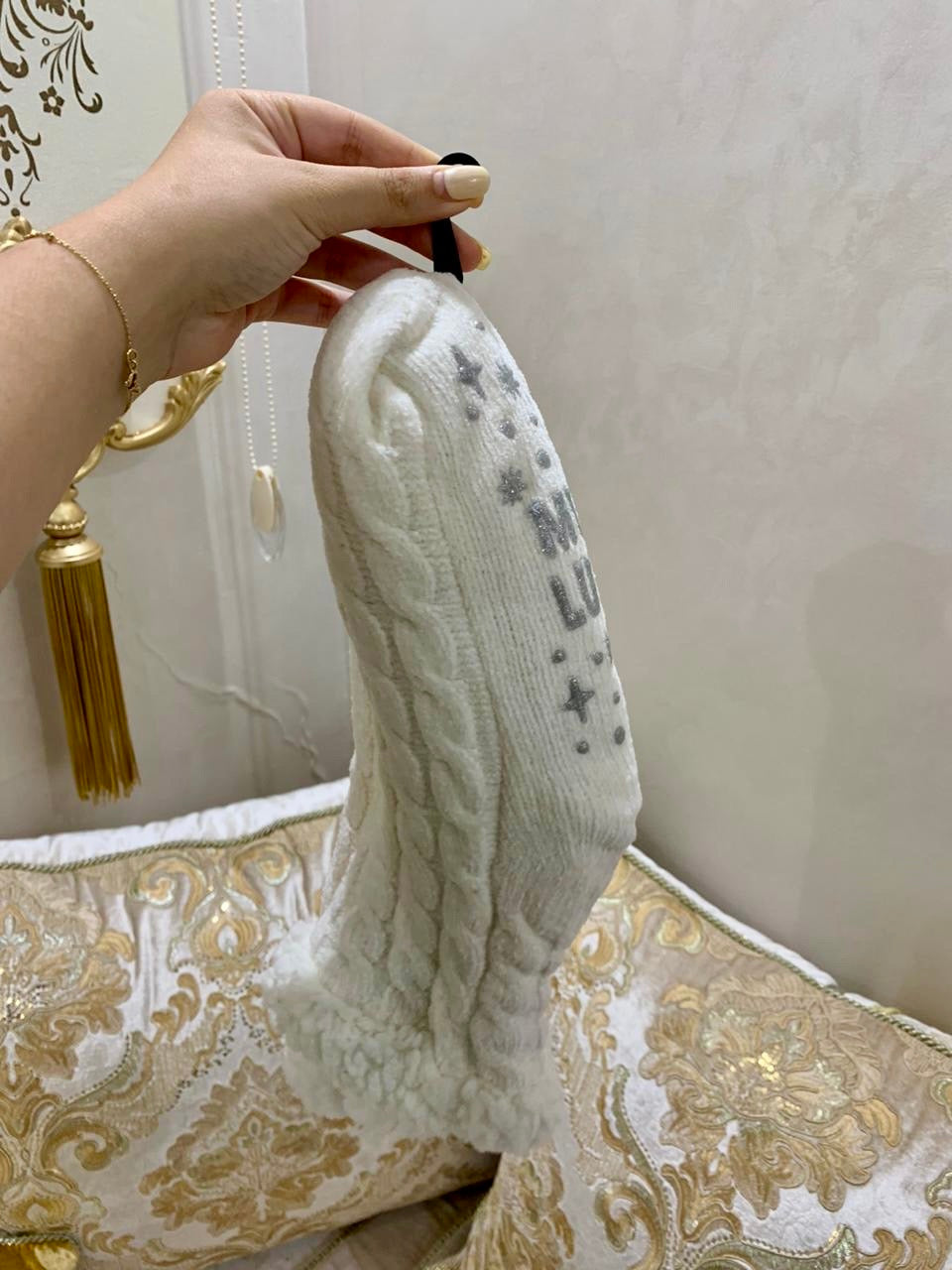 Chaussettes Blanc Neige