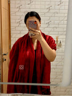 Echarpe Burgundy VELOUR DOUX