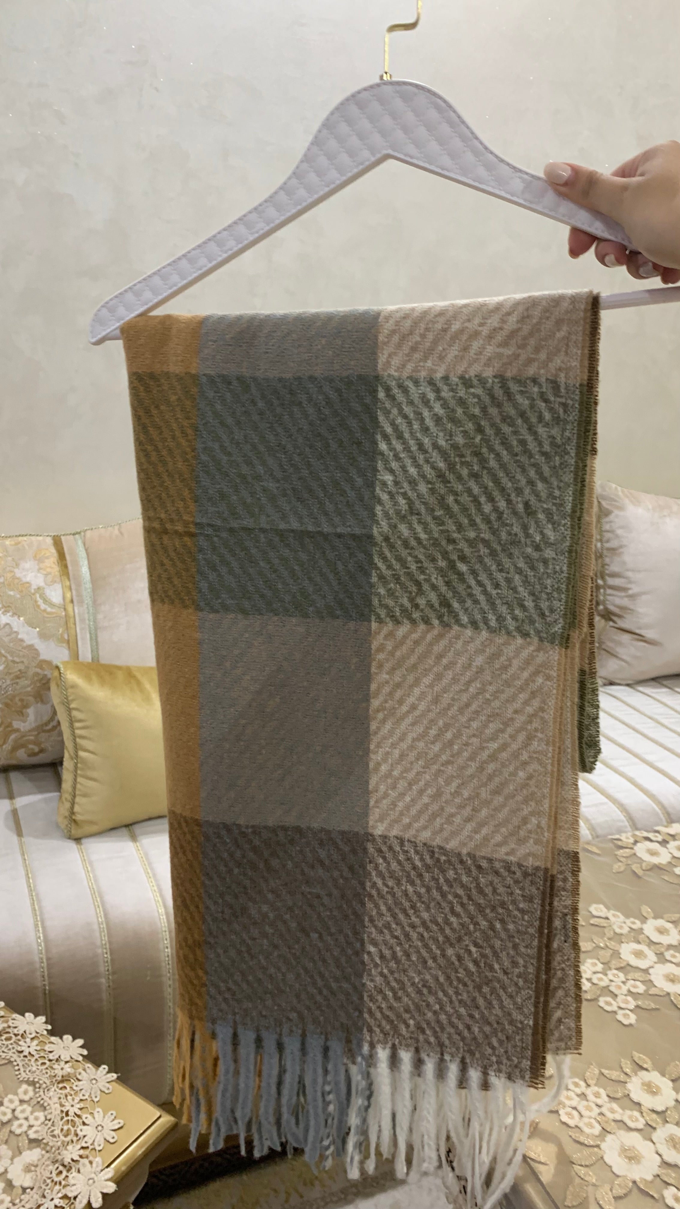 Soft Olive echarpe 🤍