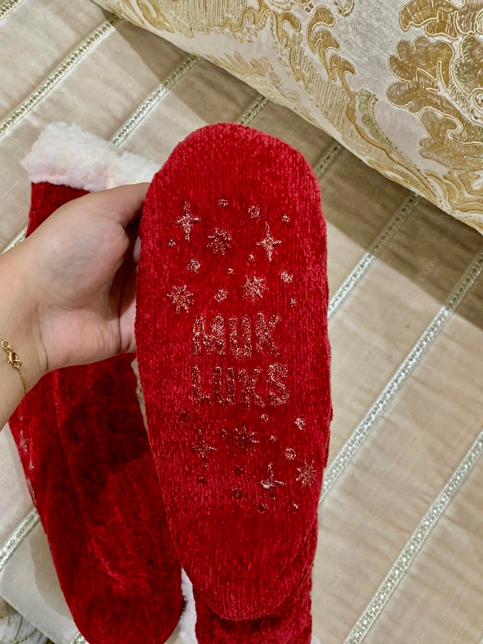 Chaussettes Bordeaux Cozy